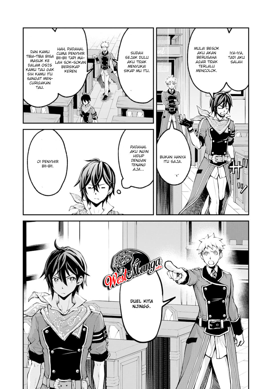 Saisoku Musou No B-kyuu Mahou Tsukai Chapter 05.1 Bahasa Indonesia